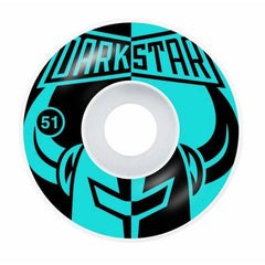 Darkstar 'Divide' 99A Wheels 51mm - Aqua/Black-1