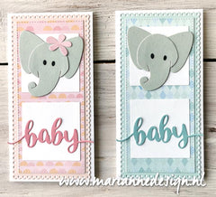 Marianne Design Craftables Die - Mini Slimline - 2 Squares-7