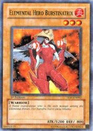 Elemental Hero Burstinatrix (TLM-EN002) - The Lost Millennium Unlimited-1