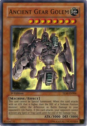 Ancient Gear Golem (TLM-EN006) - The Lost Millennium Unlimited-1
