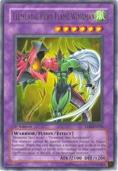 Elemental HERO Flame Wingman (TLM-EN035) - The Lost Millennium Unlimited-1
