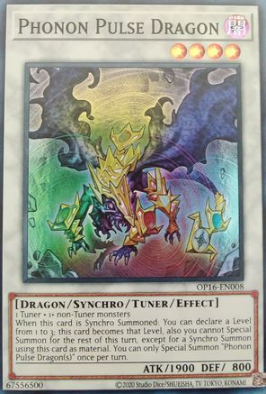 Phonon Pulse Dragon (OP16-EN008) - OTS Tournament Pack 16 Unlimited-1