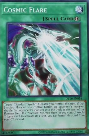 Cosmic Flare (OP16-EN024) - OTS Tournament Pack 16 Unlimited-1