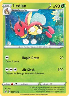 Ledian 5/198 - SWSH06 Chilling Reign Reverse Holofoil-1