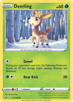 Deerling 11/198 - SWSH06 Chilling Reign Reverse Holofoil-1