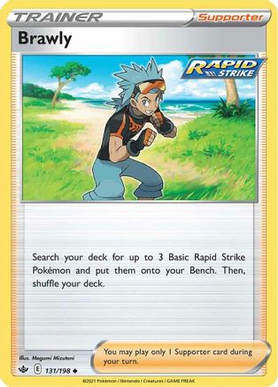 Brawly 131/198 - SWSH06 Chilling Reign Reverse Holofoil-1