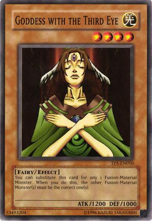 Goddess with the Third Eye (TP5-EN010) - Tournament Pack 5 Unlimited-1