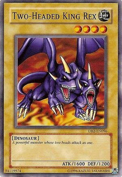 Two-Headed King Rex (DB2-EN096) - Dark Beginning 2 Unlimited-1