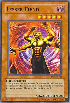 Lesser Fiend (DB2-EN126) - Dark Beginning 2 Unlimited-1