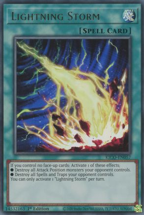 Lightning Storm (KICO-EN057) - King's Court 1st Edition-1