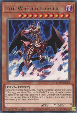 The Wicked Eraser (KICO-EN062) - King's Court 1st Edition-1