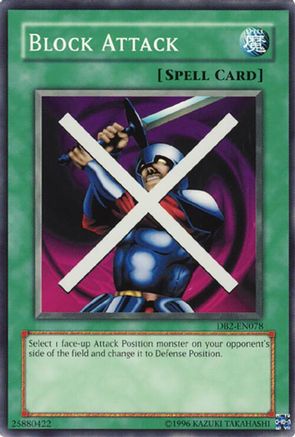 Block Attack (DB2-EN078) - Dark Beginning 2 Unlimited-1
