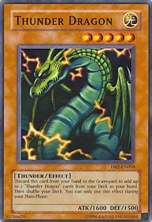 Thunder Dragon (DB2-EN058) - Dark Beginning 2 Unlimited-1
