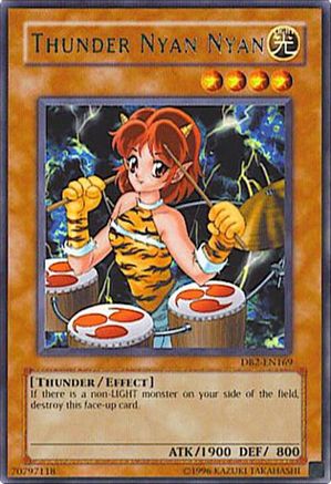 Thunder Nyan Nyan (DB2-EN169) - Dark Beginning 2 Unlimited-1