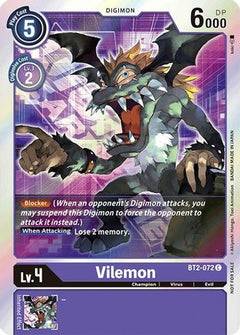 Vilemon - BT2-072 (Event Pack 1) (BT2-072) - Release Special Booster 1.0 Foil-1