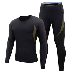 Men’s Thermal Sports Workout Set – Warm Athletic Base Layer Underwear-3