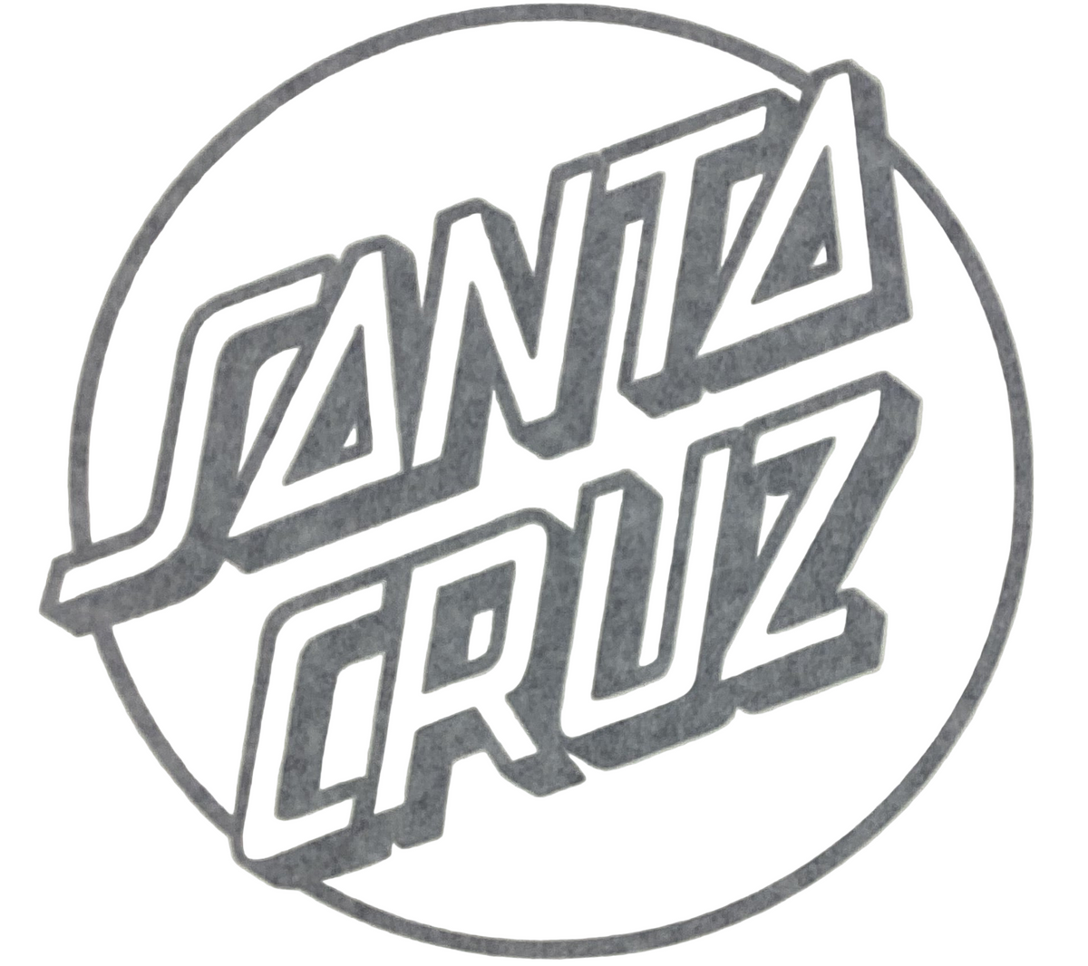 Santa Cruz 'Opus Dot' Sticker - White-1