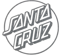 Santa Cruz 'Opus Dot' Sticker - White-1