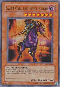 Swift Gaia the Fierce Knight (DB2-EN111) - Dark Beginning 2 Unlimited-1