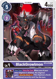 BlackGrowlmon (BT5-076) - Battle of Omni-1