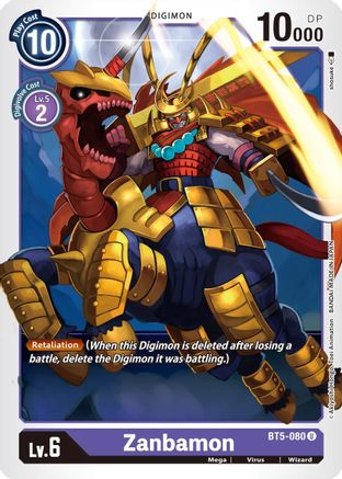 Zanbamon (BT5-080) - Battle of Omni-1