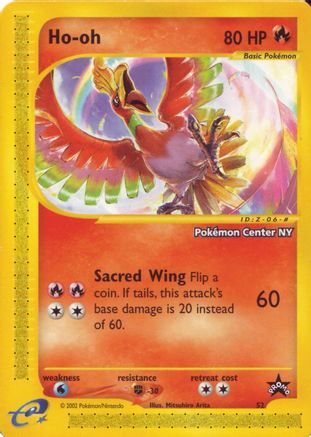 Ho-oh [Pokemon Center NY] 52 - WoTC Promo-1