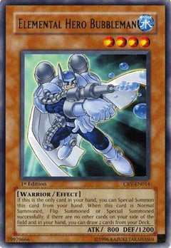 Elemental Hero Bubbleman (CRV-EN014) - Cybernetic Revolution 1st Edition-1