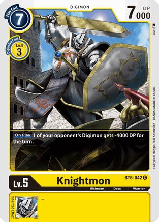 Knightmon (BT5-042) - Battle of Omni-1