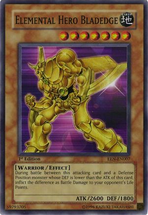 Elemental Hero Bladedge (EEN-EN007) - Elemental Energy Unlimited-1