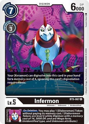 Infermon (BT5-067) - Battle of Omni-1