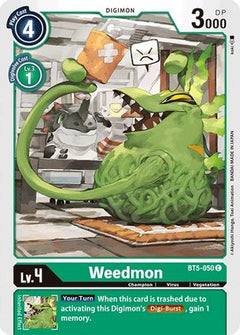 Weedmon (BT5-050) - Battle of Omni-1