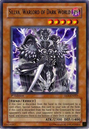 Sillva, Warlord of Dark World (EEN-EN023) - Elemental Energy Unlimited