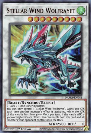 Stellar Wind Wolfrayet (DAMA-EN041) - Dawn of Majesty 1st Edition-1