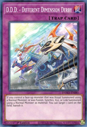 D.D.D. - Different Dimension Derby (DAMA-EN085) - Dawn of Majesty 1st Edition-1