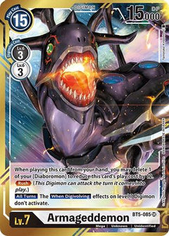 Armageddemon (Alternate Art) (BT5-085) - Battle of Omni Foil-1