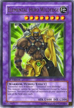 Elemental Hero Wildedge (EEN-EN035) - Elemental Energy 1st Edition-1