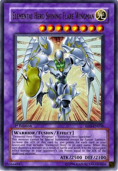 Elemental HERO Shining Flare Wingman (EEN-EN036) - Elemental Energy Unlimited-1