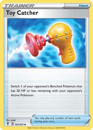 Toy Catcher 163/203 - SWSH07 Evolving Skies-1