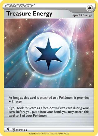 Treasure Energy 165/203 - SWSH07 Evolving Skies-1