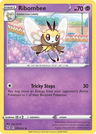 Ribombee 79/203 - SWSH07 Evolving Skies-1