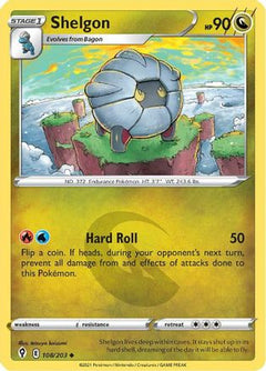 Shelgon 108/203 - SWSH07 Evolving Skies Reverse Holofoil-1