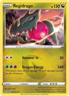 Regidrago 124/203 - SWSH07 Evolving Skies Reverse Holofoil-1