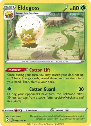 Eldegoss - 016/203 - Deck Exclusives-1
