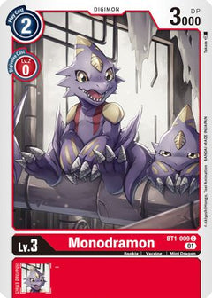 Monodramon - BT1-009 (Alternate Art) (BT1-009) - Starter Deck 07: Gallantmon-1