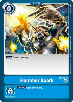 Hammer Spark - ST2-13 (Alternate Art) (ST2-13) - Starter Deck 08: Ulforce Veedramon-1