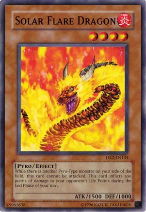 Solar Flare Dragon (DR2-EN144) - Dark Revelation Volume 2 Unlimited-1