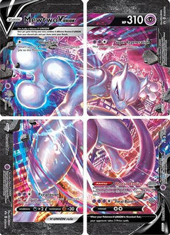 Mewtwo V-UNION [Set of 4] - SWSH Sword & Shield Promo Cards Holofoil-1