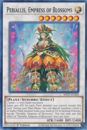 Periallis, Empress of Blossoms (MP21-EN220) - 2021 Tin of Ancient Battles 1st Edition