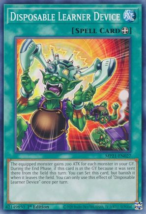 Disposable Learner Device (MP21-EN027) - 2021 Tin of Ancient Battles 1st Edition-1