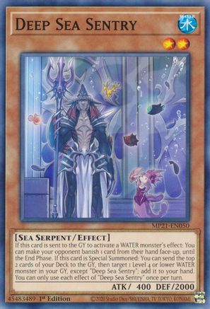 Deep Sea Sentry (MP21-EN050) - 2021 Tin of Ancient Battles 1st Edition
